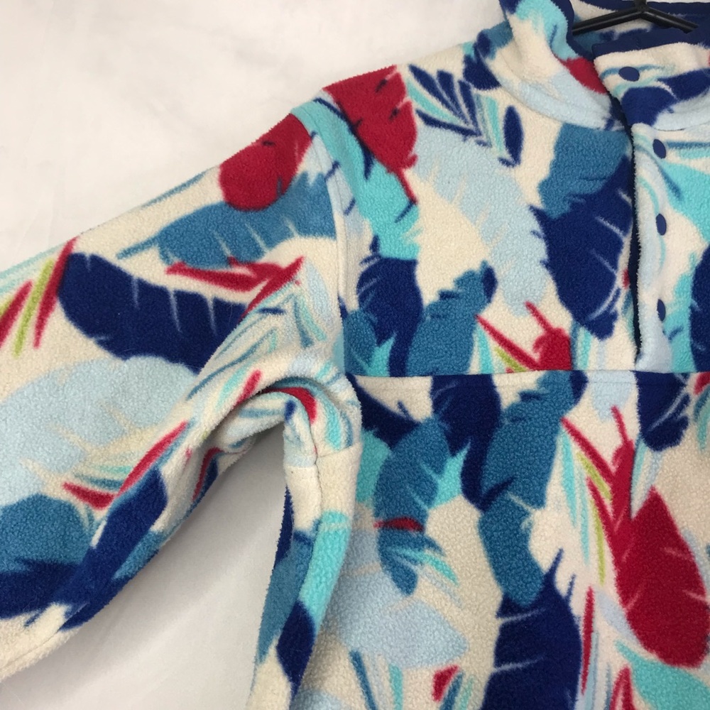 Patagonia Synchilla Multicolor Feather Pattern Sweater - Picture 6 of 9